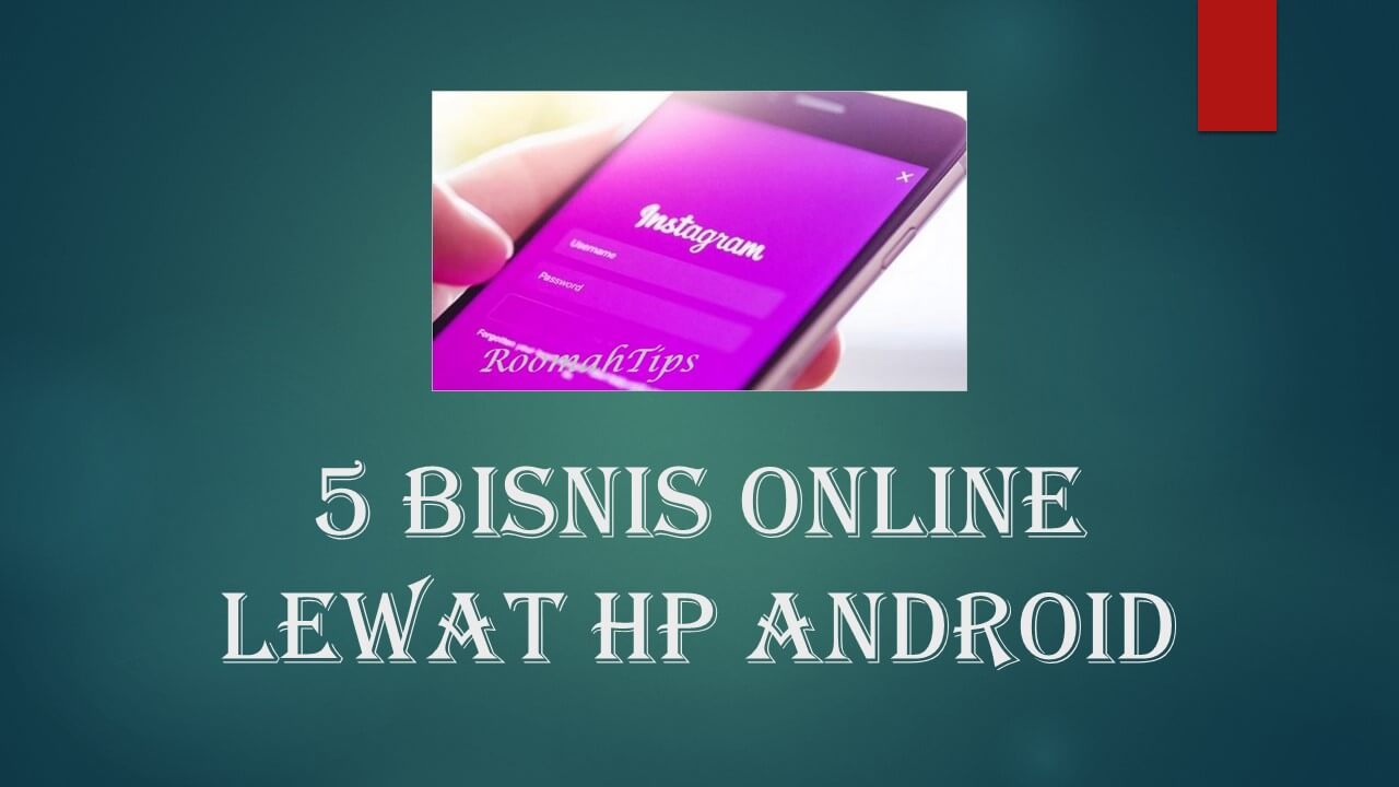 5 Bisnis online lewat hp android