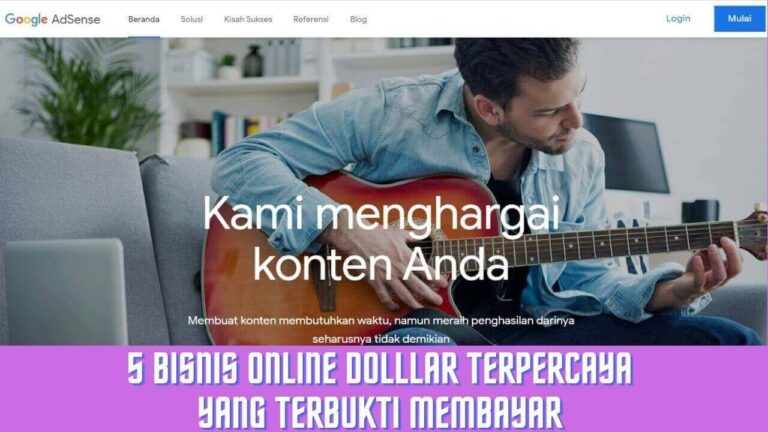 5 Bisnis Online Dollar Terpercaya Yang Terbukti Membayar | Maskromo.com